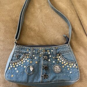 Y2K 2000s Denim Purse